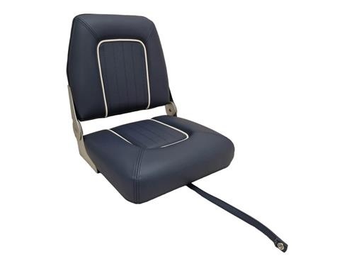 Hollex Stoelkuip Navy Star navy/witte bies