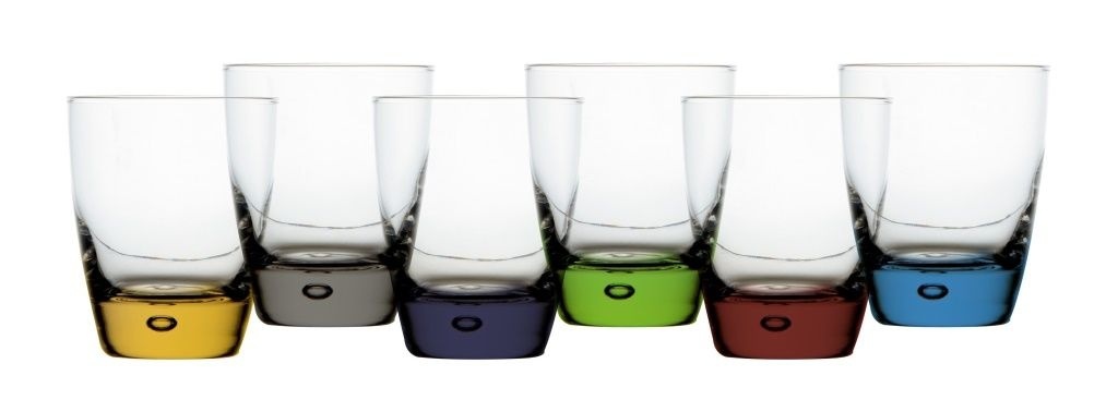 Party Set Waterglazen Multicolour - Ecozen