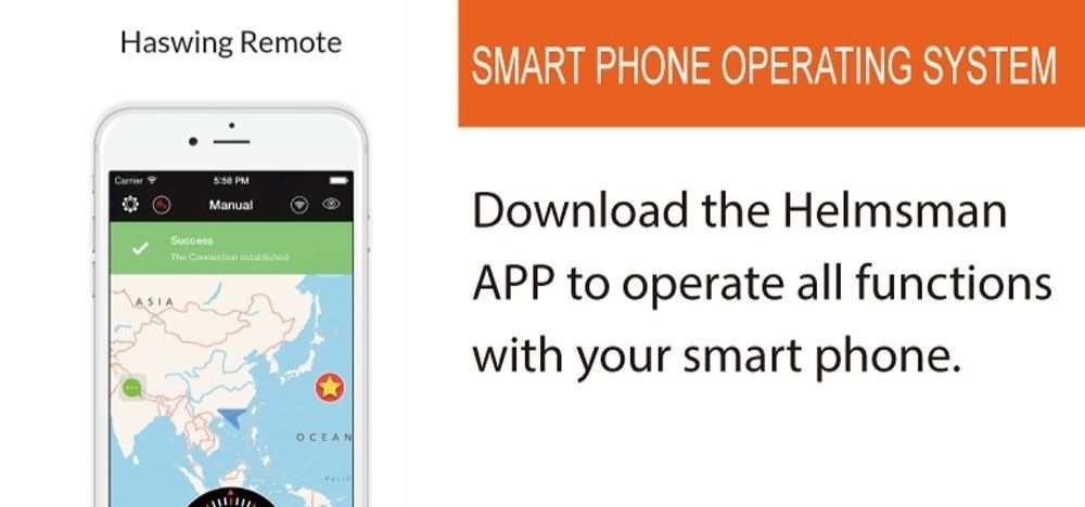 Haswing Cayman B55 GPS Boegmotor - 12V - 55 LBS / 1.6 PK