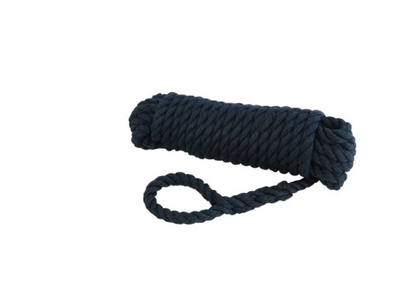 Talamex - Landvast polyester 3-strengs | Navy