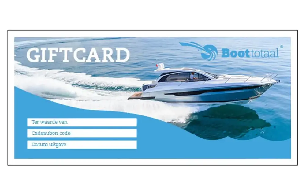 Giftcard Motorboot