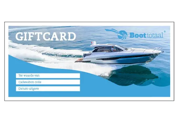 Giftcard Motorboot