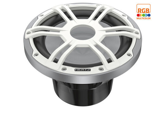 Hertz - HMS 10 S2-LD-SW - 10" Marine Sport subwoofer 2 Ohm | Wit (RGB led)