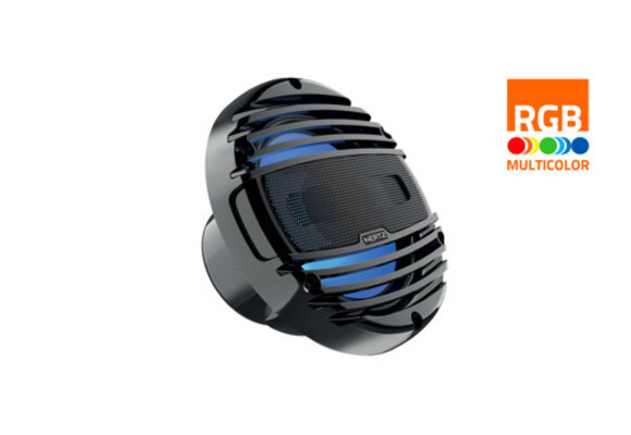 Hertz - HMX 6.5-LD-TC - 6.5" Marine high performance coax speakers | Zwart (RGB led), set van 2