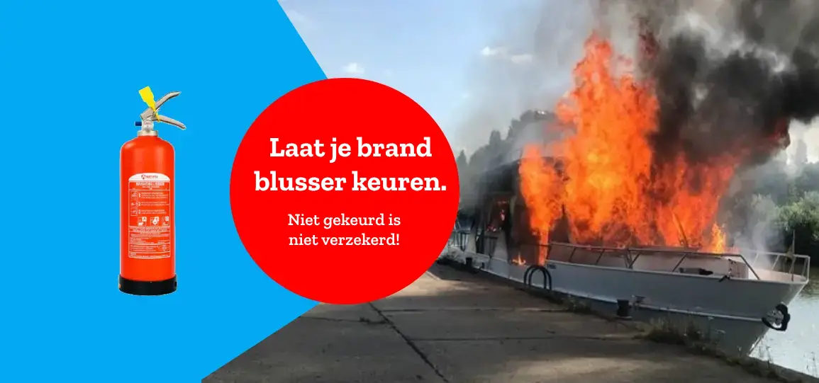 Laat je brandblusser keuren!