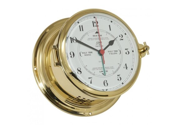 Schatz - Getijdenklok Royal messing Ø180 mm