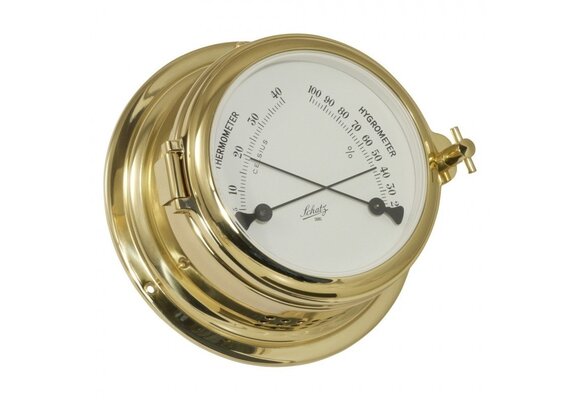 Schatz - Thermometer Midi messing Ø155 mm
