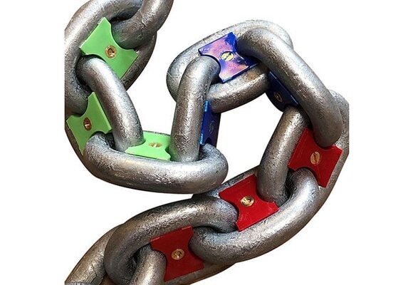 Anchoright - Ankerkettingmarkeringen 12 mm - 6 kleuren