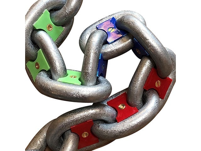 Anchoright - Ankerkettingmarkeringen 12 mm - 6 kleuren