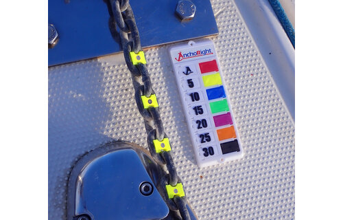 Anchoright - Ankerkettingmarkeringen 10 mm - 8 kleuren