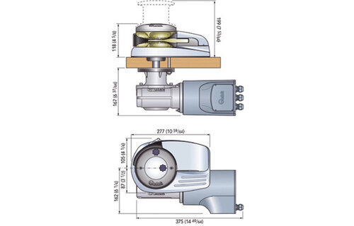 Quick - Verticale ankerlier "Dylan"