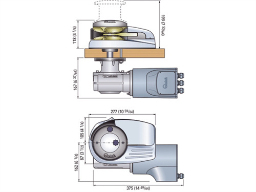 Quick - Verticale ankerlier "Dylan"