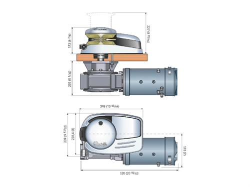 Quick - Verticale ankerlier "Dave"