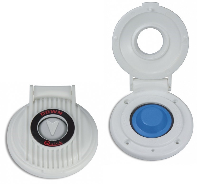 Quick Voetschakelaar voor ankerlier (WIT)