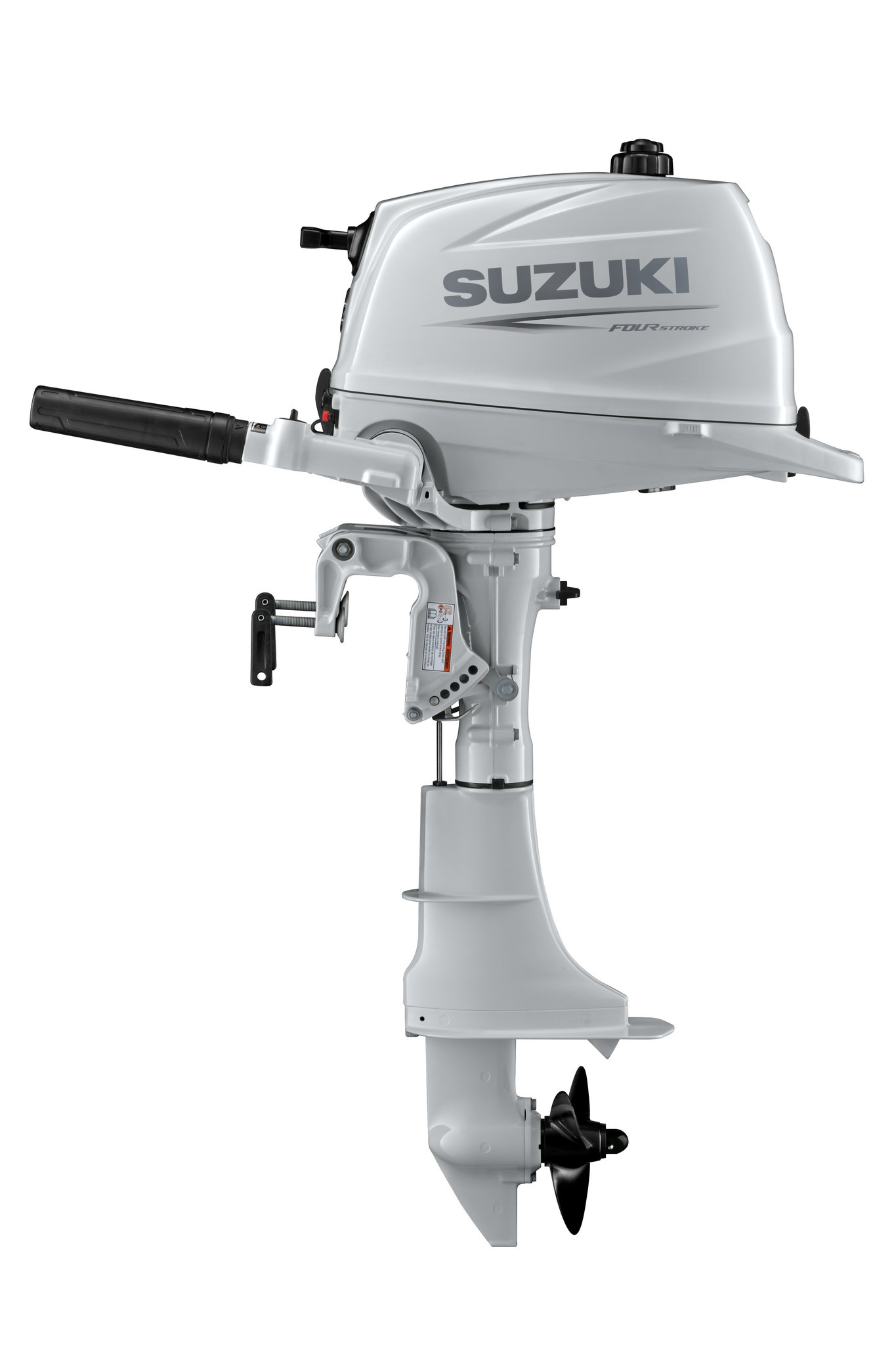 Suzuki buitenboordmotor 6pk - DF6A - Kortstaart - Wit