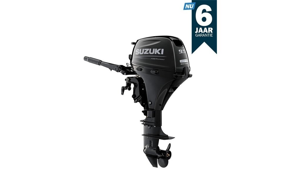 Suzuki buitenboordmotor 9.9 pk – DF9A - Langstaart – Zwart