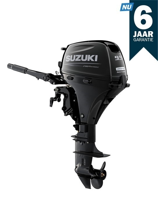 Suzuki buitenboordmotor 9.9 pk – DF9B - Langstaart – Zwart