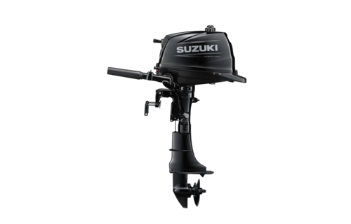Suzuki buitenboordmotor 4 pk – DF4A - Langstaart – Zwart