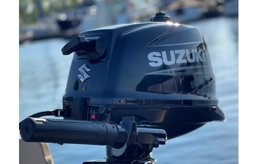 Suzuki buitenboordmotor 6 pk - DF6A - Kortstaart - Zwart