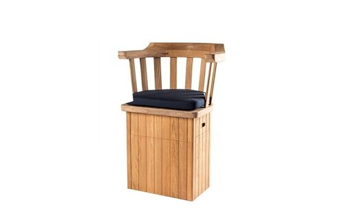 ARC Marine - Teak kolom met lade voor stuurstoel 2050