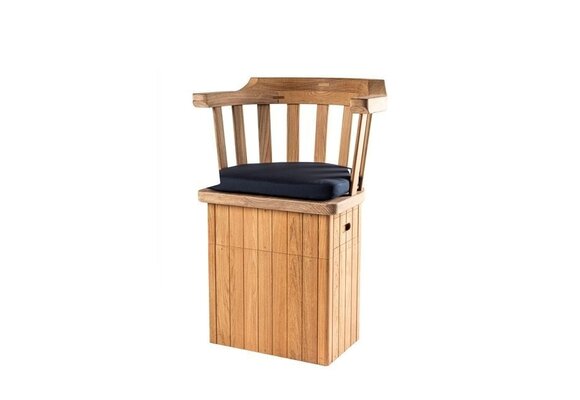 ARC Marine - Teak kolom met lade voor stuurstoel 2050