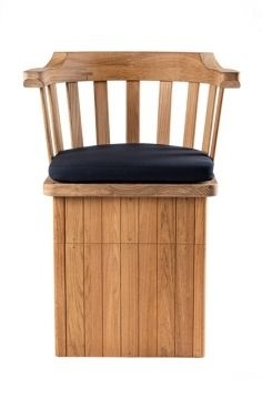 ARC Marine - Teak kolom met lade voor stuurstoel 2050