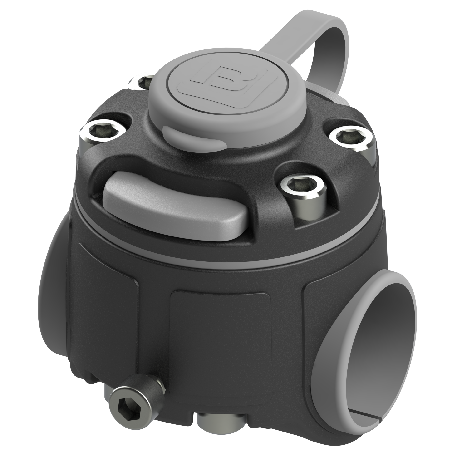 Borika - Montage voet voor railingmontage Ø 30/32 mm