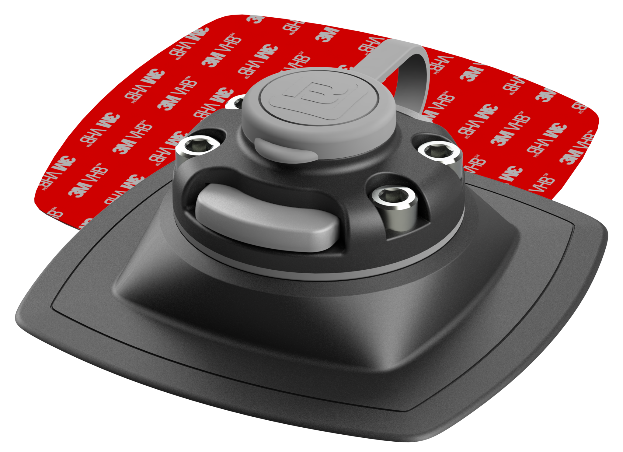 Borika - Montage voet met 3M bevestigingssticker