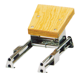 Motorstoel RVS  klein slede-model  traploos verticaal