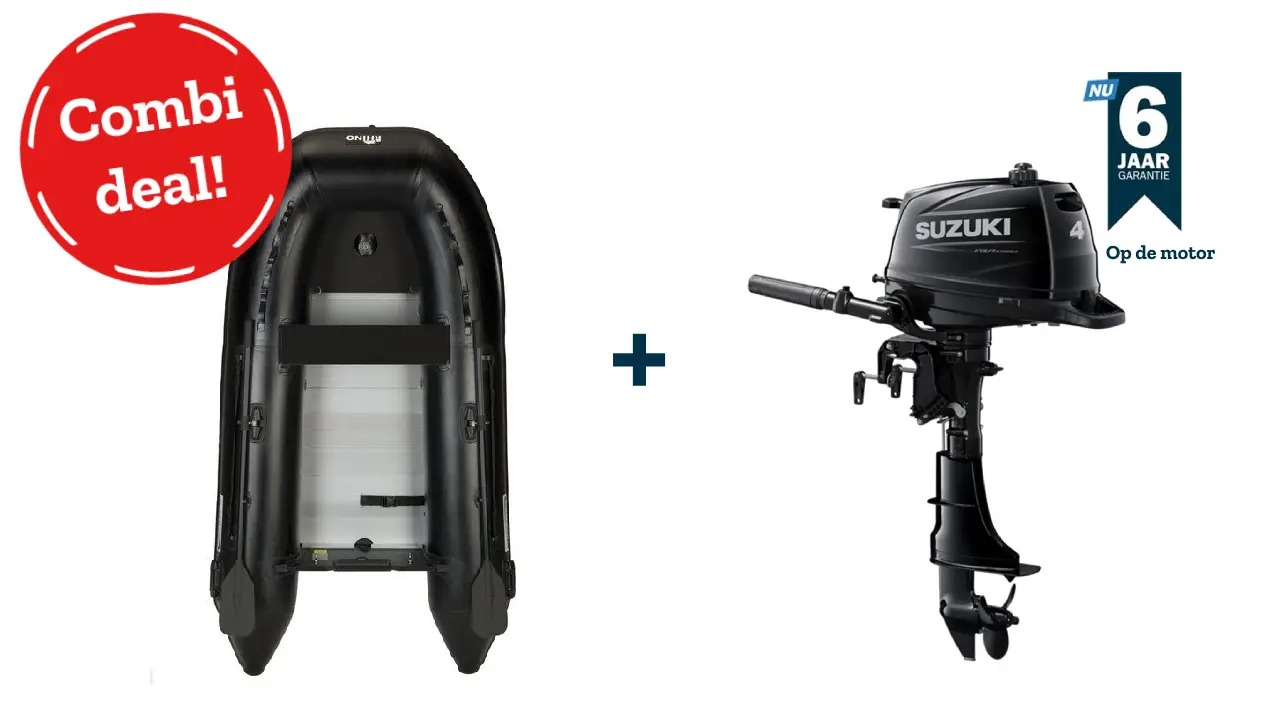 Combideal - Nimarine Black Rhino + Suzuki 6pk kortstaart