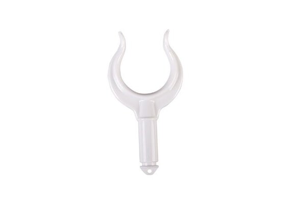 Roeidol wit kunststof 51 mm