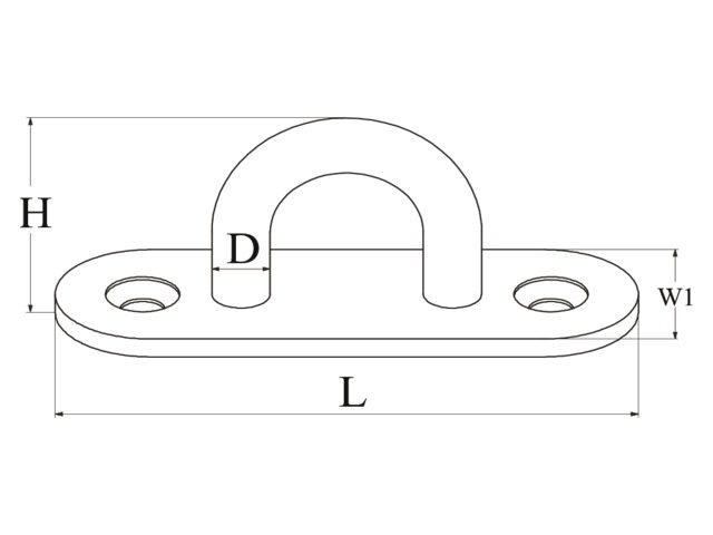 Dekoog ovaal - 5 stuks