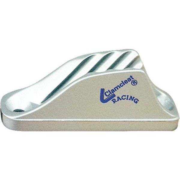 Clamcleat Racing Verticale cleat met geleide oog voor 6-12mm lijn model CL219 aluminium