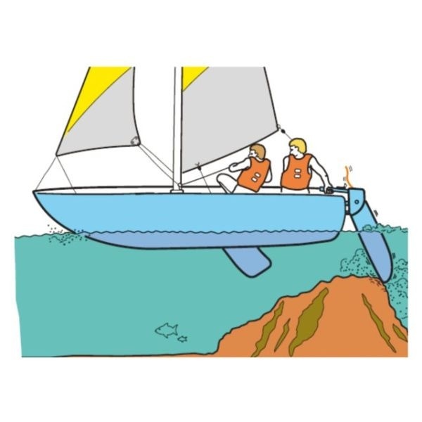 Clamcleat Auto-release cleat voor 4-6mm lijn model CL257