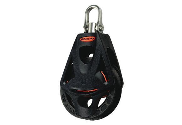 Ronstan 1-schijfs swivelhead blok