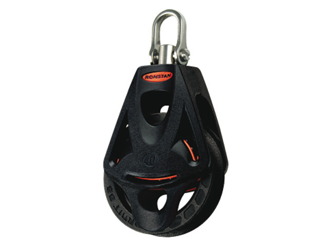 Ronstan 1-schijfs swivelhead blok