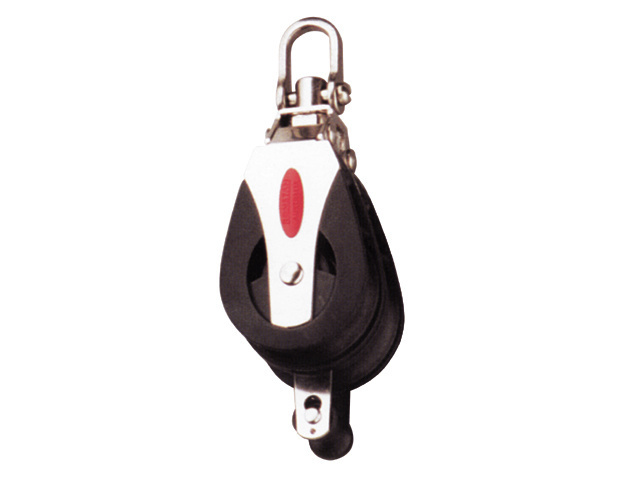 Ronstan 2-schijfs blok met wartelsluiting en hondsvot