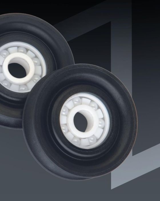 Harken 40mm Zircon 2-schijfsblok met hondsvot