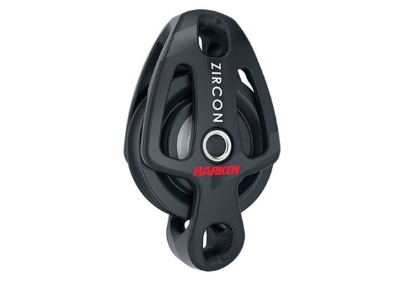 Harken 40mm Zircon 1-schijfsblok met hondsvot