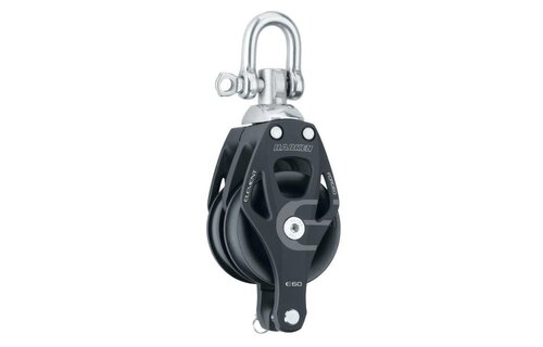 Harken Element 2-schijfsblok met hondsvot
