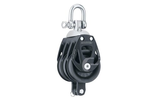 Harken Element 3-schijfsblok met hondsvot