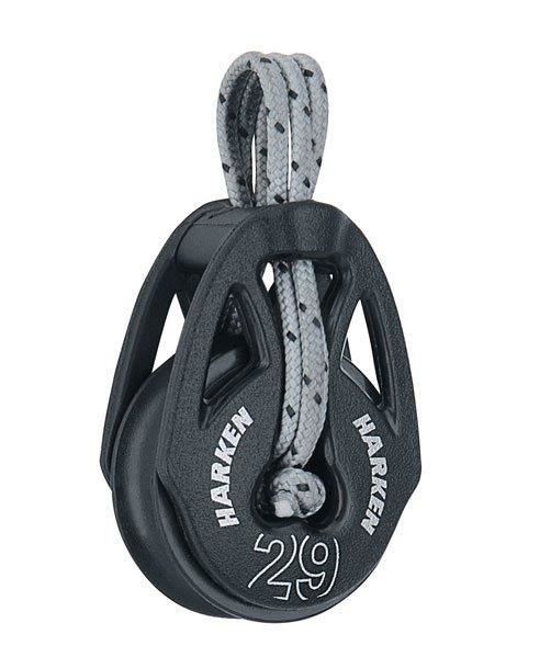 Harken Soft-attach Ø29 mm T2 1-schijfsblok