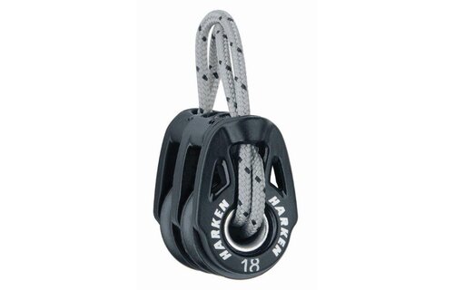 Harken 18 mm FLY 2-schijfsblok