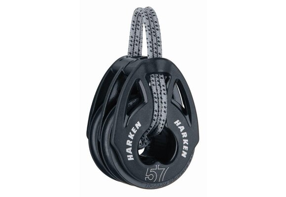 Harken Soft-attach Ø57 mm T2 2-schijfsblok