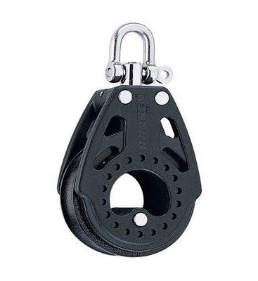 Harken 75C Carbo 1-schijfsblok
