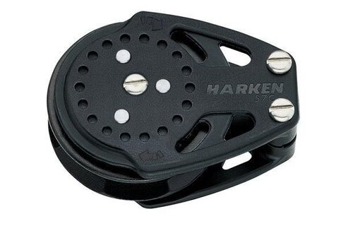 Harken Carbo Ratchamatic Schildpad blok met automatische ratel