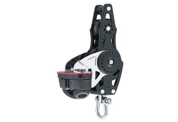 Harken Carbo vioolblok met klem - 40 mm