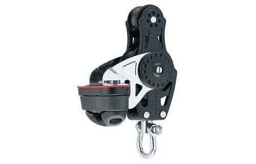 Harken Carbo vlooiblok met klem - 57 mm
