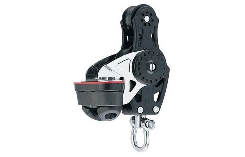 Harken Carbo Vioolblok met klem - 75 mm