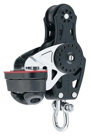 Harken Carbo Vioolblok met klem - 75 mm